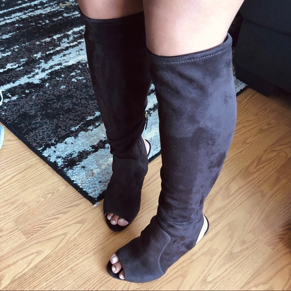 COPY - Brown Suede Boots